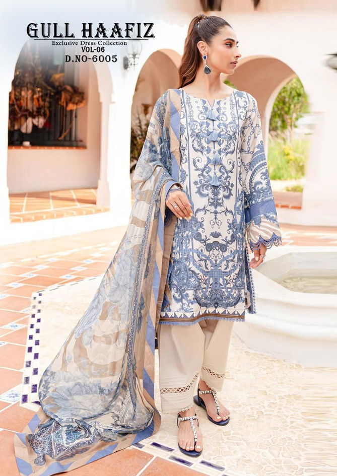 Gull Haafiz Vol 6 By Nand Gopal Cotton Pakistani Dress Material Wholesale Shop In Surat
